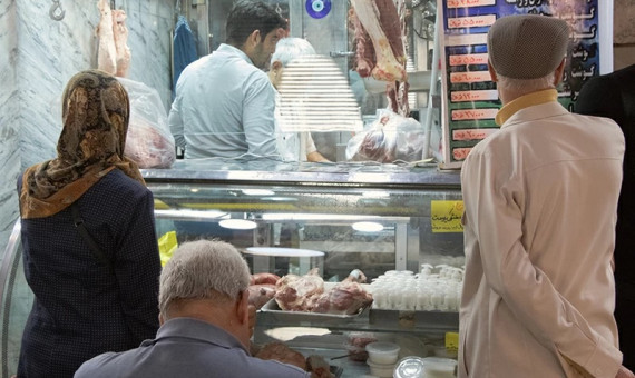خرید‌های گرمی گوشت در بازار کرمان!