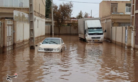 استان کرمان در سیلاب مونسون غرق شد
